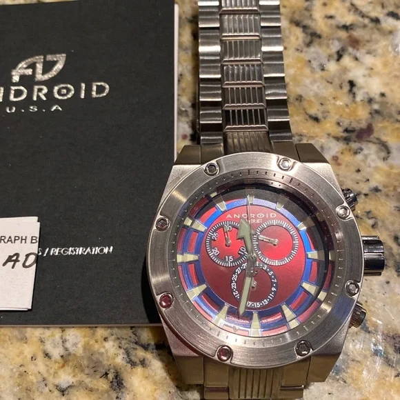 Android USA Dive Master Powerjet Chronograph watch, model AD559.